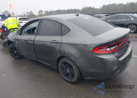 2015 Dodge Dart Sxt из США, поврежденный, VIN 1C3CDFBB2FD302379